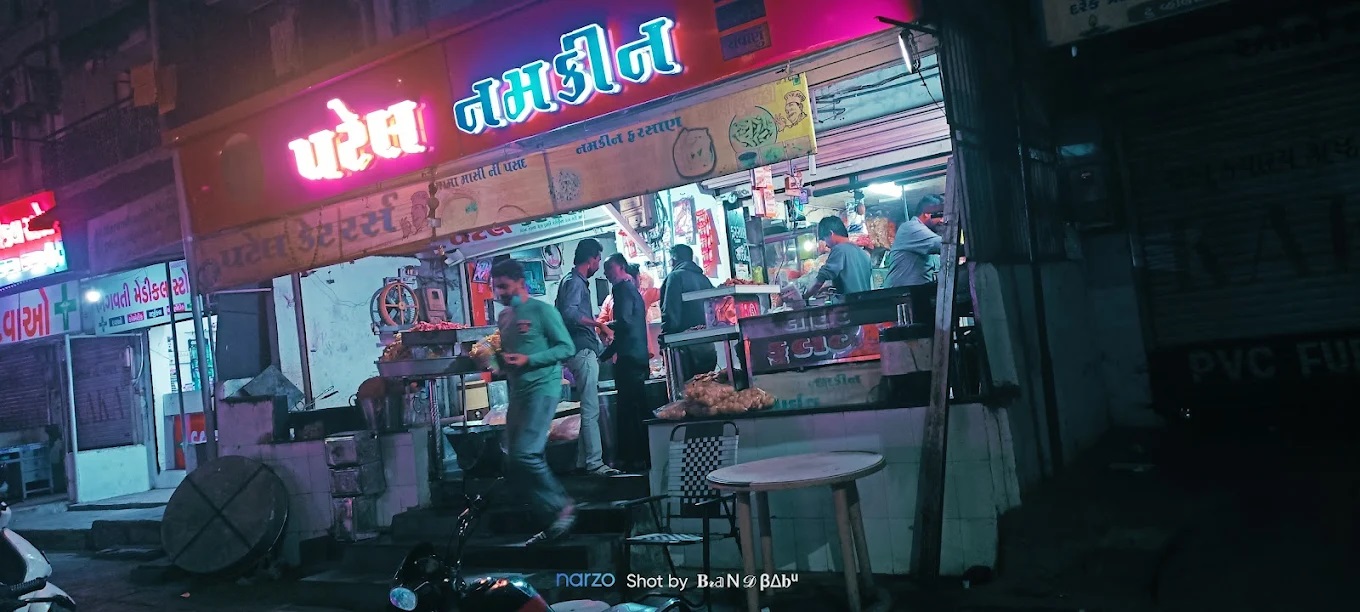 Patel Namkeen Store Front